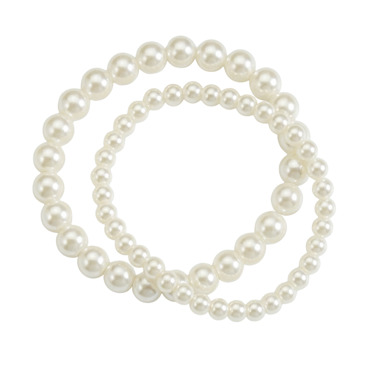 Conjunto de Pulseiras Pérola