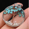 Colar Opal Tree of Life em Prata