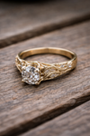Anel Elegante de Zircônia