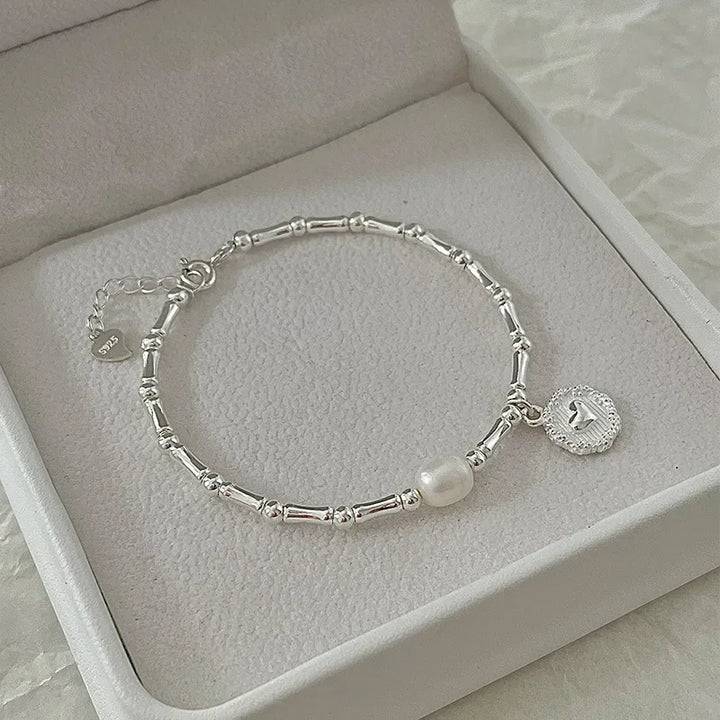 Pulseira Coração de Madrepérola