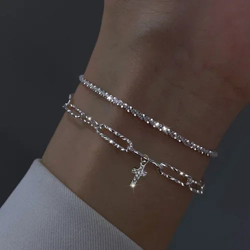 Conjunto de Pulseiras de Madrepérola