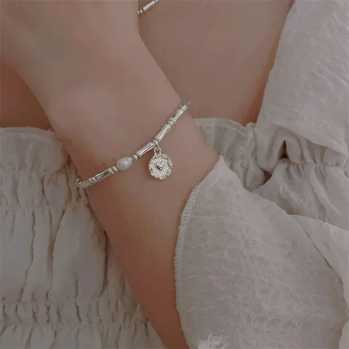 Pulseira Coração de Madrepérola