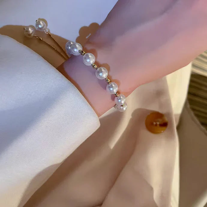 Pulseira Pérola Ajustável