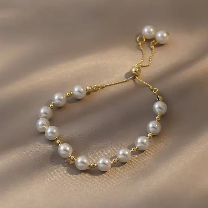 Pulseira Pérola Ajustável