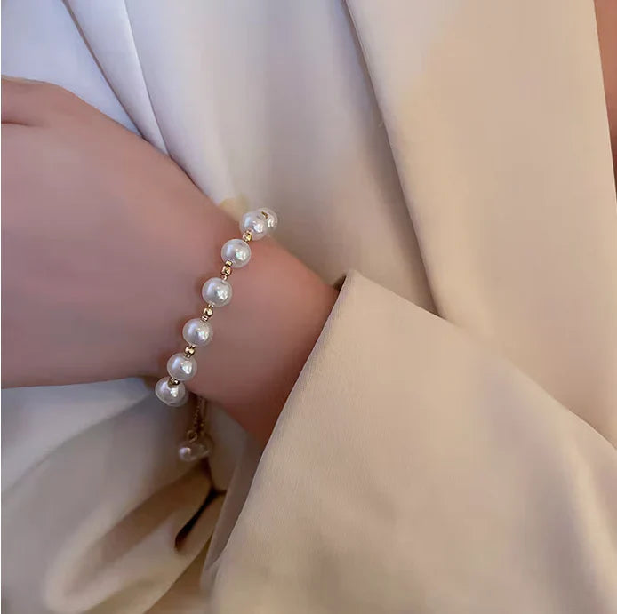 Pulseira Pérola Ajustável