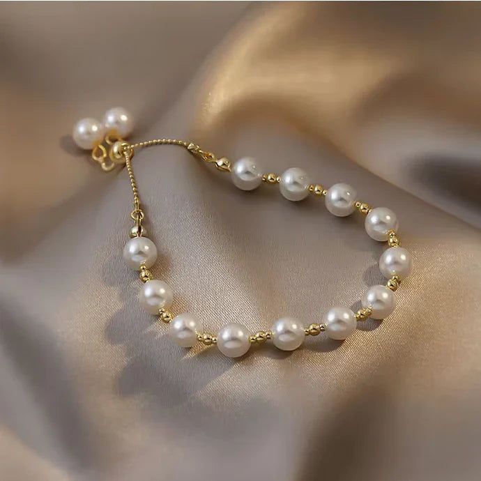 Pulseira Pérola Ajustável