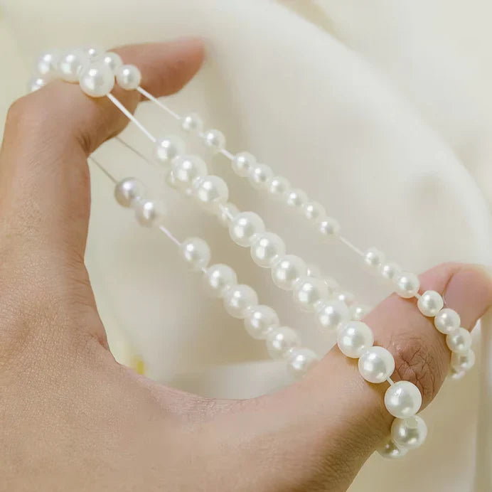 Conjunto de Pulseiras Pérola