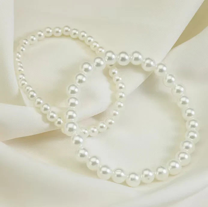 Conjunto de Pulseiras Pérola