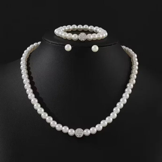 Conjunto de Três Peças Pérola