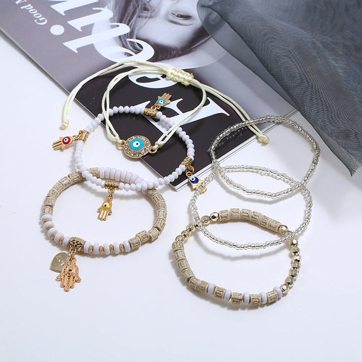 Pacote de Pulseiras Hamsa